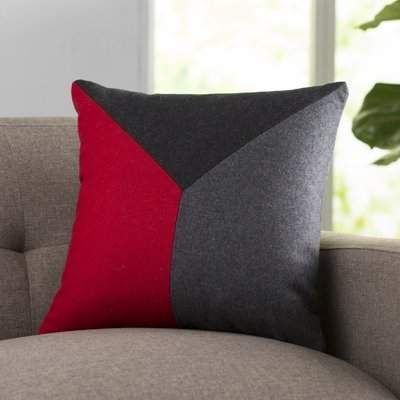 Langley Street Snyder Wool Throw Pillow | Wayfair - Langley Street Snyder Wool Throw Pillow | Wayfair -   16 diy Pillows sofa ideas