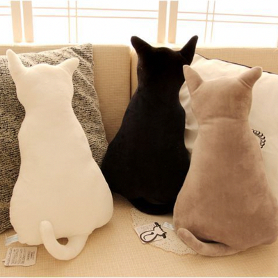 Cute cat back throw pillow cushions from Sanrense - Cute cat back throw pillow cushions from Sanrense -   16 diy Pillows sofa ideas