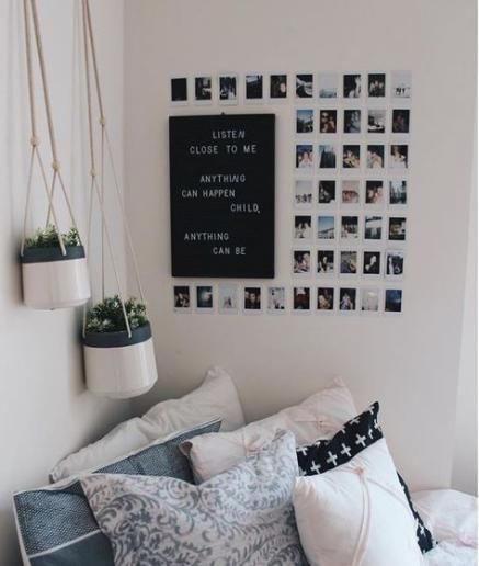 Wall Decored Diy Bedroom Polaroid 54+ Ideas - Wall Decored Diy Bedroom Polaroid 54+ Ideas -   16 diy Tumblr habitacion ideas