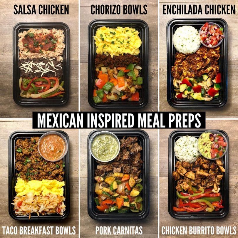 Here is a collection of Mexican Inspired meals that can be used for meal preppin… - Here is a collection of Mexican Inspired meals that can be used for meal preppin… -   16 fitness Food chicken ideas