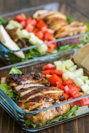 Lunch Recipe | Chicken Shawarma Salad - Lunch Recipe | Chicken Shawarma Salad -   16 fitness Food chicken ideas