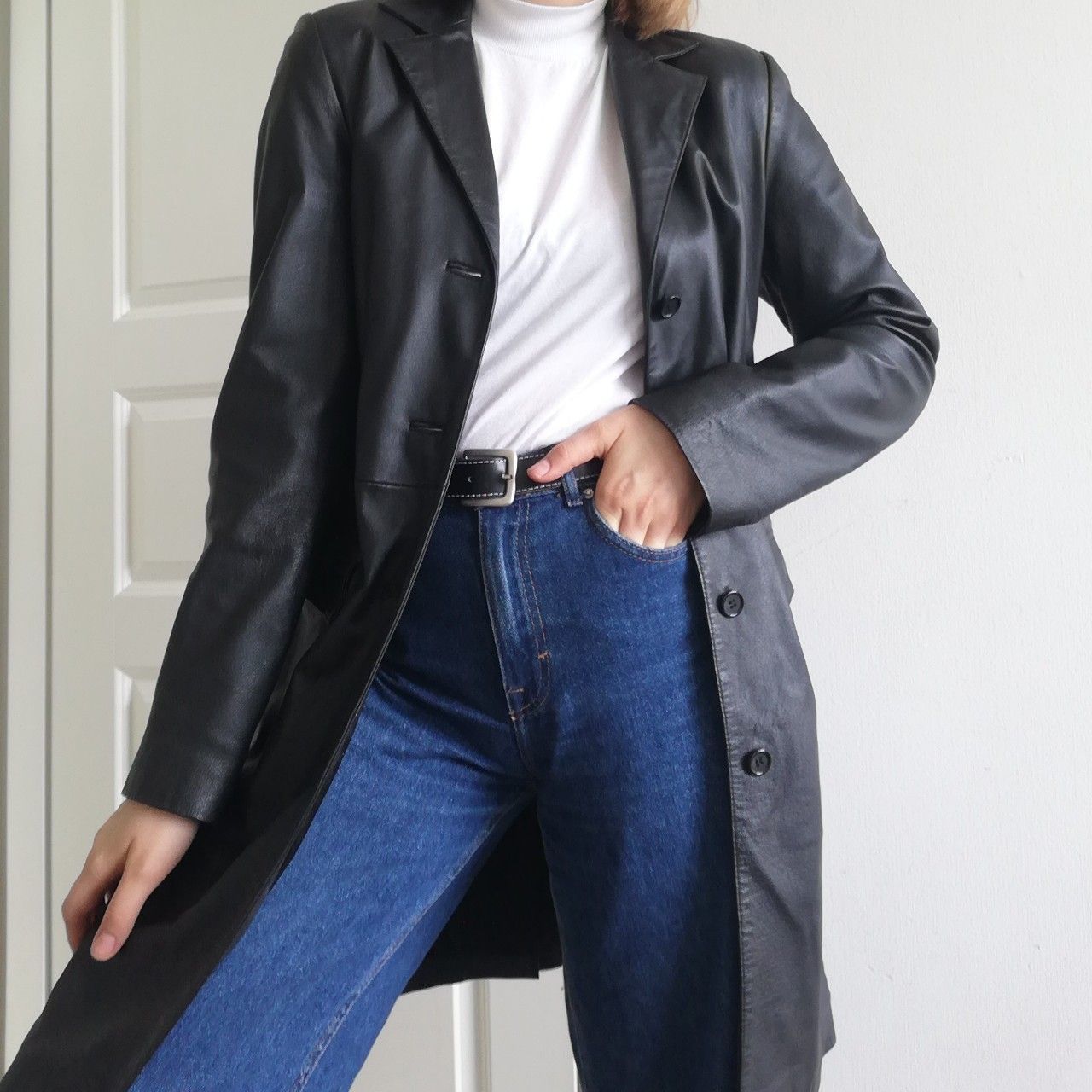 16 style 90s leather jackets ideas