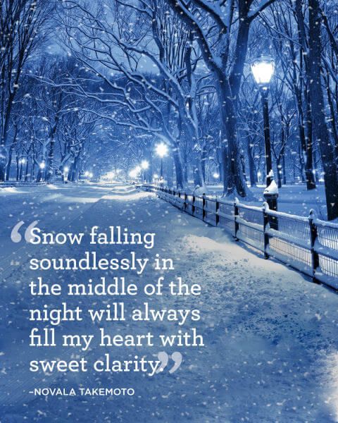 18 Absolutely Beautiful Winter Quotes About Snow - 18 Absolutely Beautiful Winter Quotes About Snow -   17 beauty Day winter ideas