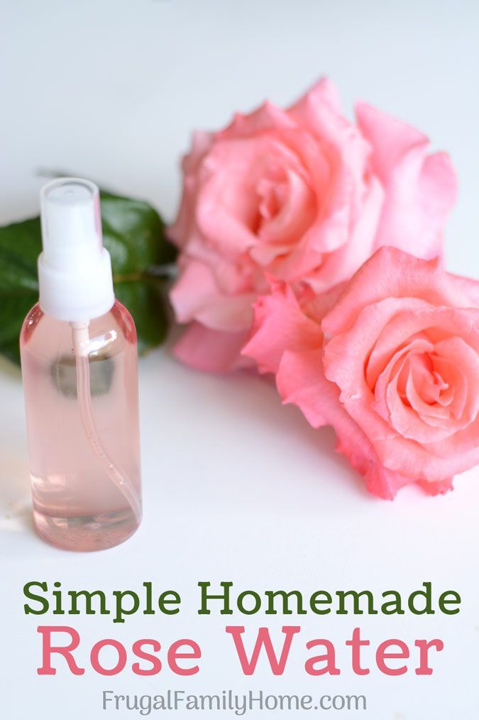 Easy to make Homemade Rose Water - Easy to make Homemade Rose Water -   17 beauty DIY projects ideas