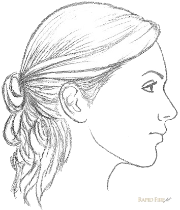 11 steps on how to draw a female face (side view) - 11 steps on how to draw a female face (side view) -   17 beauty Face drawing ideas