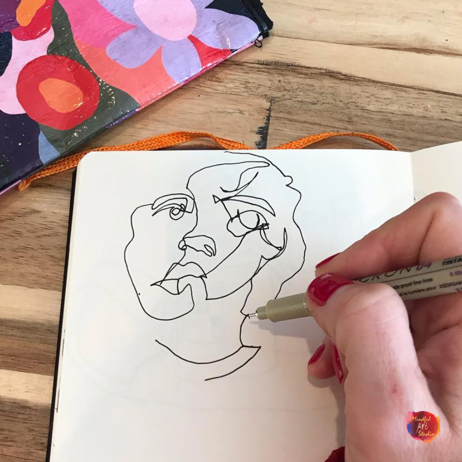 17 beauty Face drawing ideas