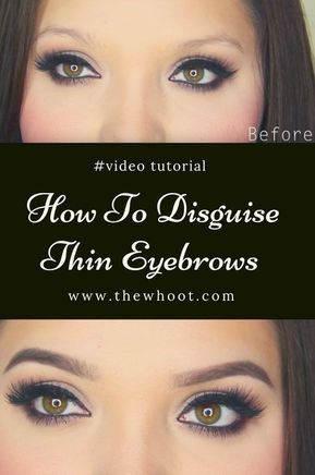 Eyebrow Tutorial For Thin Eyebrows Video Instructions - Eyebrow Tutorial For Thin Eyebrows Video Instructions -   17 beauty Hacks eyebrows ideas
