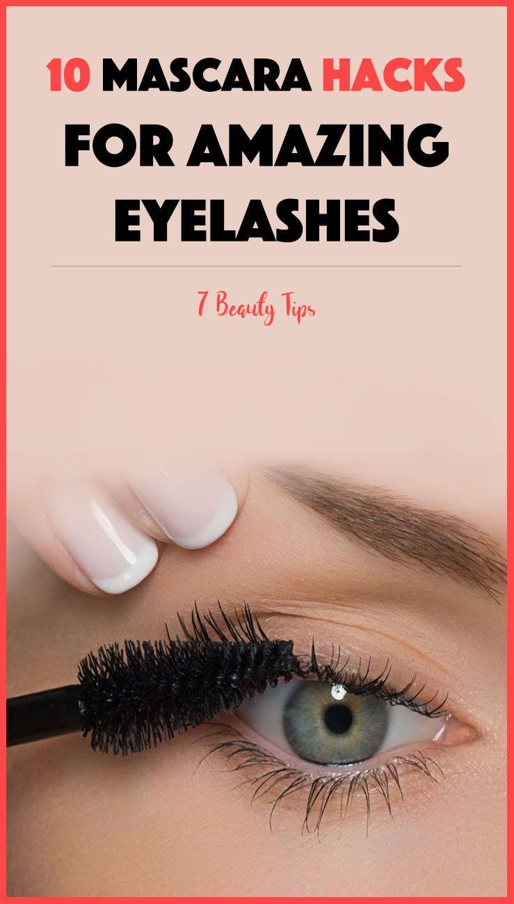 10 Mascara Hacks For Amazing Eyelashes - 7BeautyTips - 10 Mascara Hacks For Amazing Eyelashes - 7BeautyTips -   beauty Hacks mascara