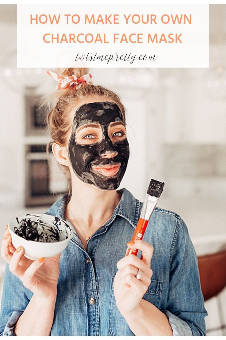 DIY Charcoal Face Mask - Twist Me Pretty - DIY Charcoal Face Mask - Twist Me Pretty -   17 beauty Mask fashion ideas