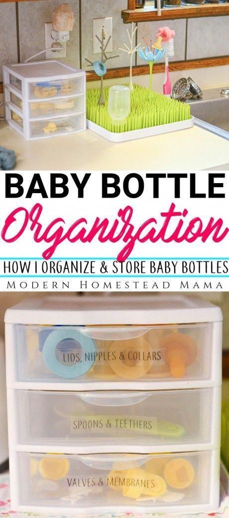 17 diy Baby organization ideas