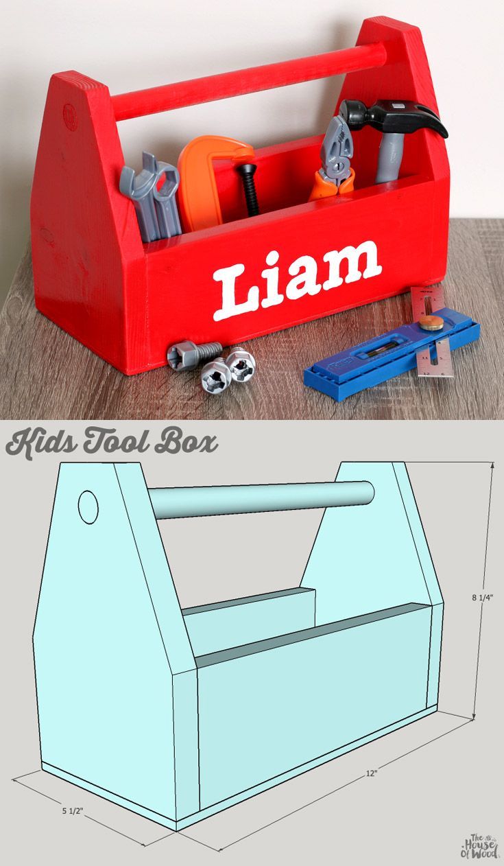 DIY Kids Tool Box - DIY Kids Tool Box -   17 diy Box kids ideas