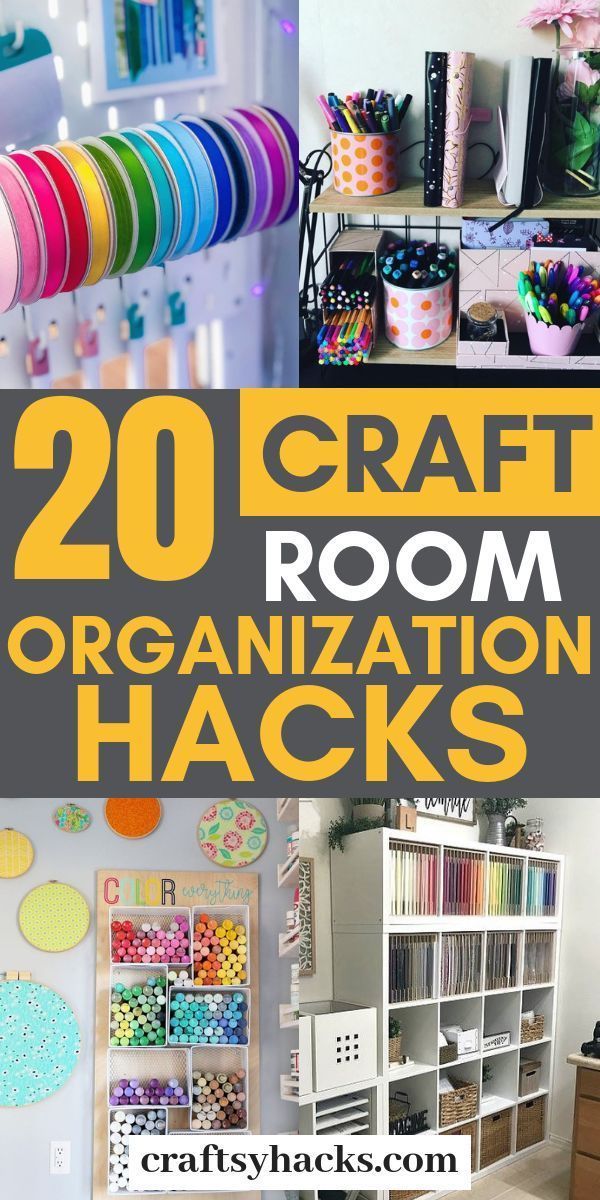 25 Craft Room Organization Ideas - 25 Craft Room Organization Ideas -   17 diy Crafts room ideas