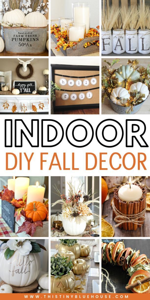 130+ Best DIY Fall Decor Ideas - This Tiny Blue House - 130+ Best DIY Fall Decor Ideas - This Tiny Blue House -   17 diy Decorations autumn ideas