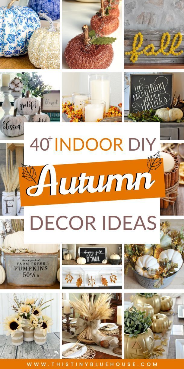 130+ Best DIY Fall Decor Ideas - This Tiny Blue House - 130+ Best DIY Fall Decor Ideas - This Tiny Blue House -   17 diy Decorations autumn ideas