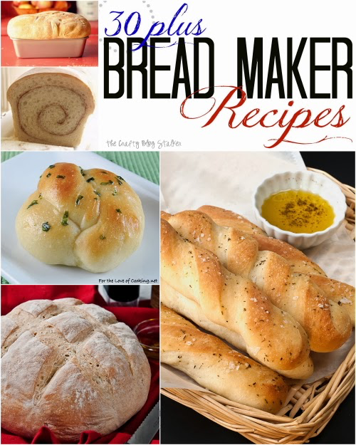 30 Delicious Bread Maker Recipes | The Crafty Blog Stalker - 30 Delicious Bread Maker Recipes | The Crafty Blog Stalker -   17 diy Food bread ideas