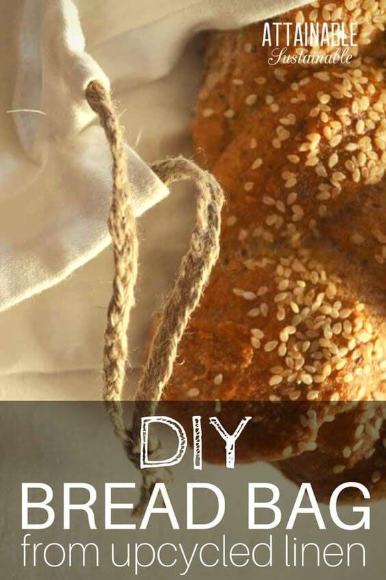Linen Bread Bags: The Trick to Store Homemade Bread Longer - Linen Bread Bags: The Trick to Store Homemade Bread Longer -   17 diy Food bread ideas