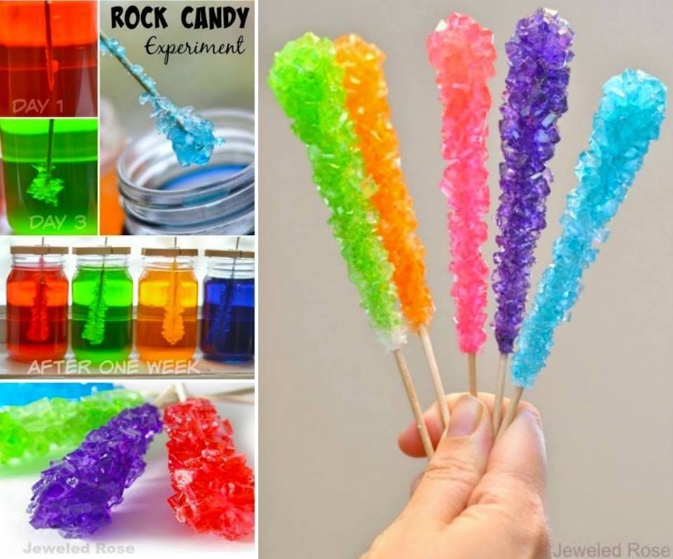 Wonderful DIY Rock Candy - Wonderful DIY Rock Candy -   17 diy Food for kids ideas