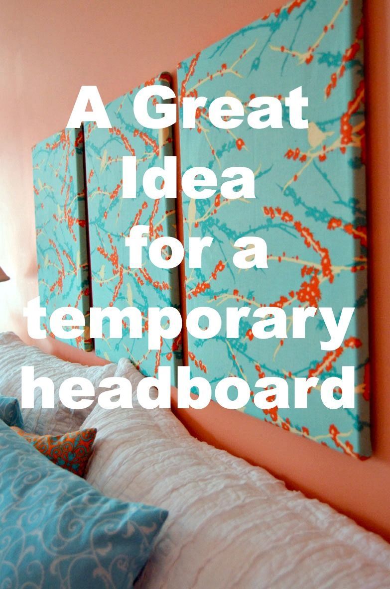 Quick and Easy Temporary Headboard - Create and Babble - Quick and Easy Temporary Headboard - Create and Babble -   17 diy Headboard alternative ideas