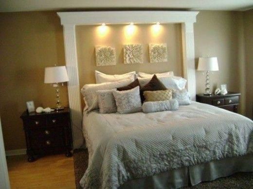 30 Bedroom Ideas For Awesome Decor - SalePrice:24$ - 30 Bedroom Ideas For Awesome Decor - SalePrice:24$ -   17 diy Headboard alternative ideas