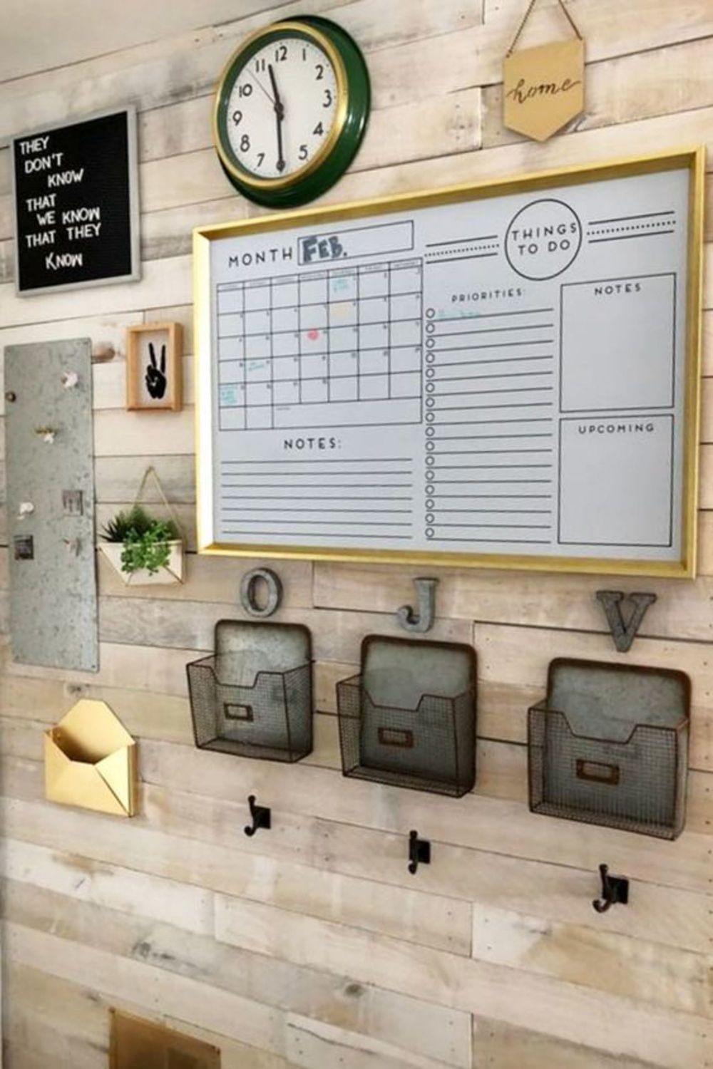 Family Command Center Wall and Kitchen Schedule Board Ideas - Family Command Center Wall and Kitchen Schedule Board Ideas -   17 diy Organization board ideas