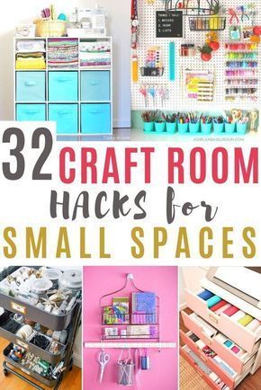 30+ Clever Ways to Organize Your Craft Supplies | Feeling Nifty - 30+ Clever Ways to Organize Your Craft Supplies | Feeling Nifty -   diy Organization room