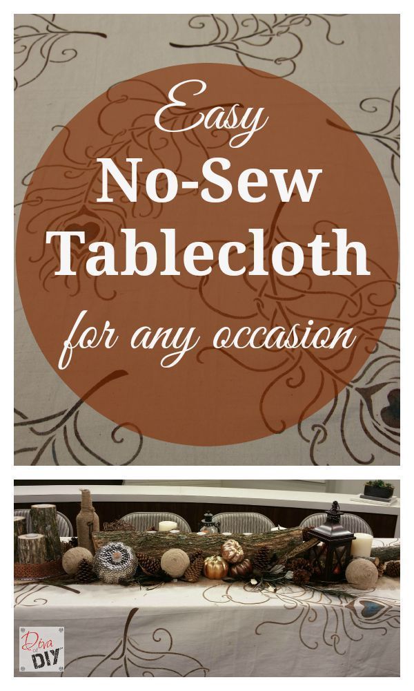 17 diy Table cloth ideas