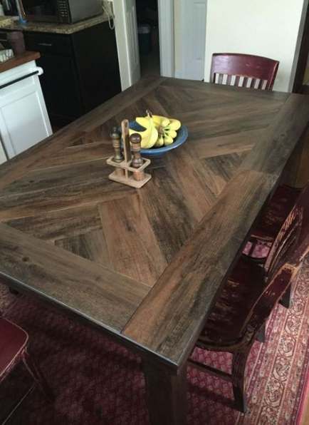 Wood Plank Table Top Diy Dining Rooms 22+  Ideas - Wood Plank Table Top Diy Dining Rooms 22+  Ideas -   17 diy Table top ideas