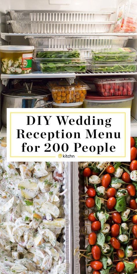 A DIY Wedding Reception for 200: The Menu (With Planning Tips) - A DIY Wedding Reception for 200: The Menu (With Planning Tips) -   17 diy Wedding buffet ideas