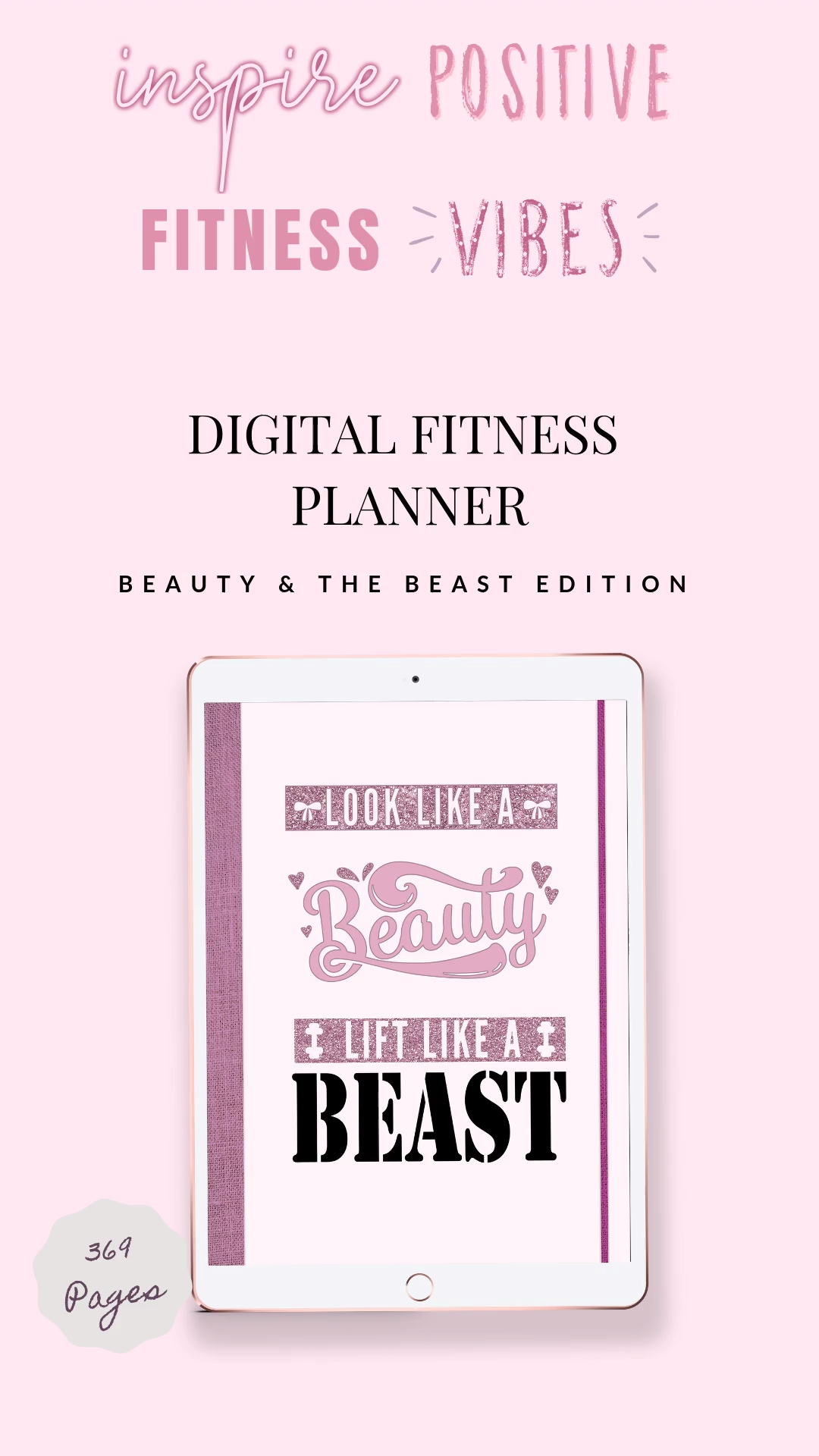 Beauty Digital Workout Planner - Beauty Digital Workout Planner -   17 fitness Journal digital ideas