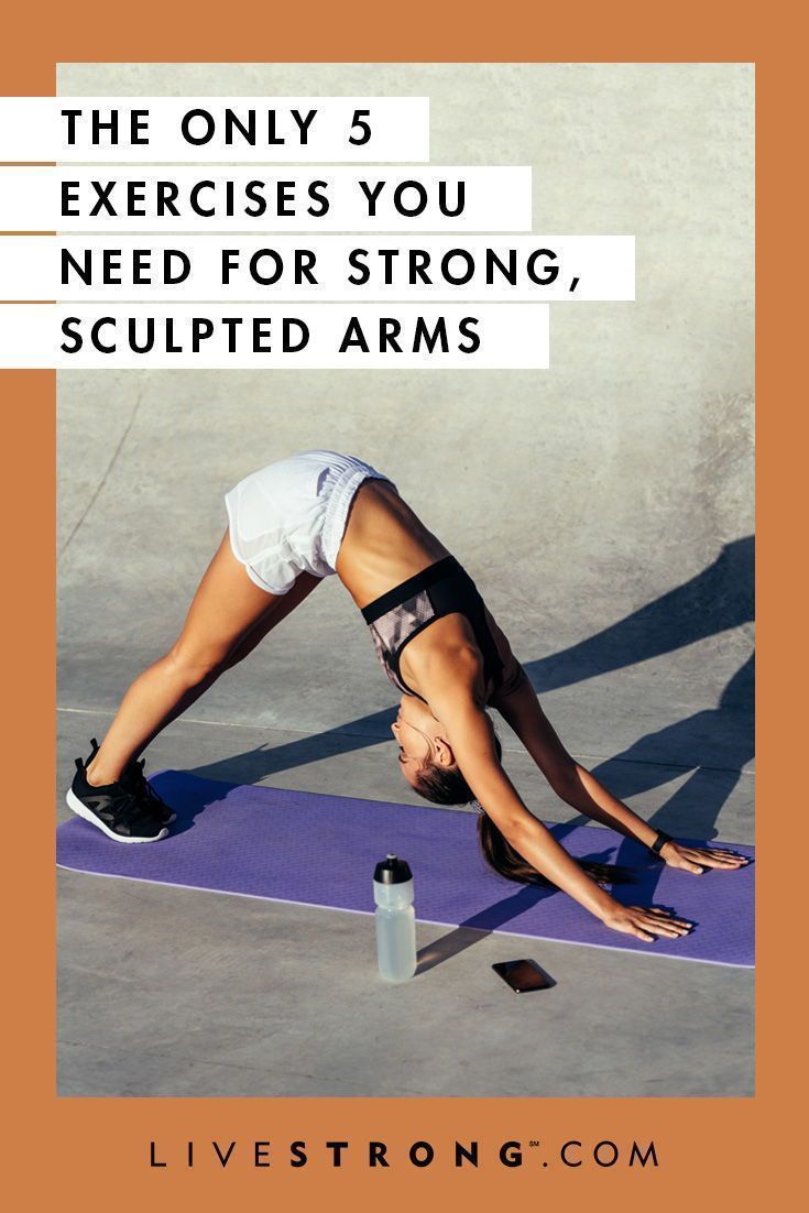The Only 5 Exercises You Need for Strong, Sculpted Arms - The Only 5 Exercises You Need for Strong, Sculpted Arms -   17 fitness Training routine ideas