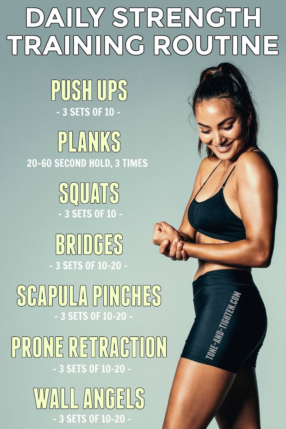 Daily Strength Training Routine - Daily Strength Training Routine -   17 fitness Training routine ideas