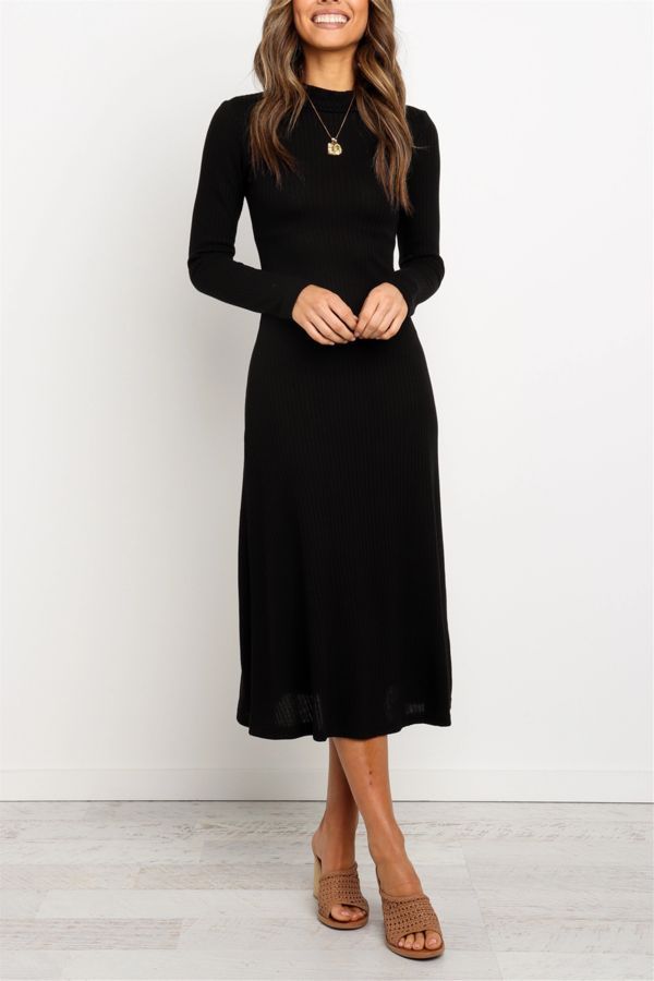 Rustyn Sweater Dress - Rustyn Sweater Dress -   17 style Dress black ideas