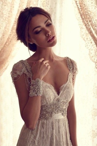 lace wedding dress,Luxury V Neck Anna Campbell Wedding Dresses Lace Crystal Beaded Bridal Gowns With Sleeves vestidos de novia 2019 - lace wedding dress,Luxury V Neck Anna Campbell Wedding Dresses Lace Crystal Beaded Bridal Gowns With Sleeves vestidos de novia 2019 -   17 style Vintage wedding ideas