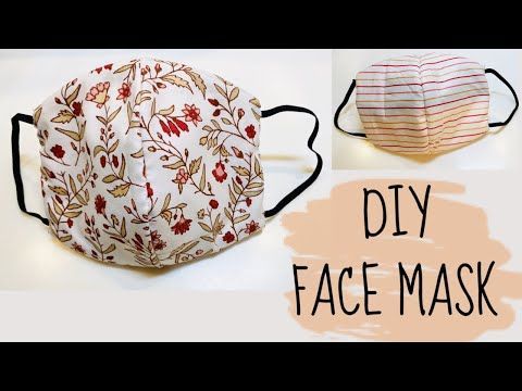 DIY: How to sew Face Mask | NO Sewing Machine! - DIY: How to sew Face Mask | NO Sewing Machine! -   18 beauty DIY sewing ideas