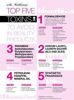 5 Toxic Chemicals In Cosmetics You Should Avoid - 5 Toxic Chemicals In Cosmetics You Should Avoid -   18 beauty Products list ideas