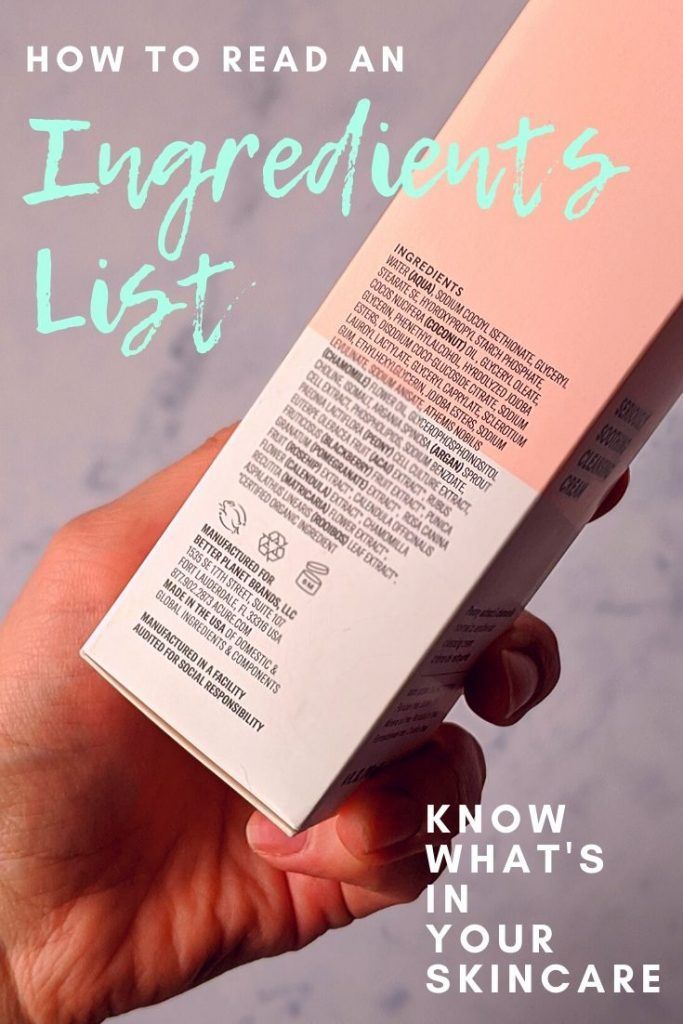 How To Read Ingredients Lists on Skincare Labels - How To Read Ingredients Lists on Skincare Labels -   18 beauty Products list ideas