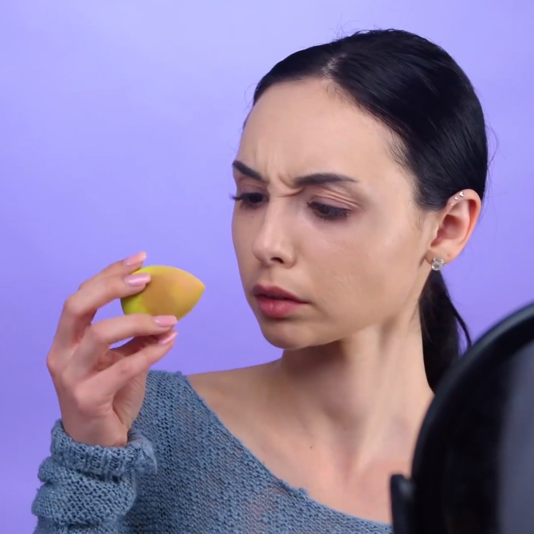 Dirty Makeup Sponge? Try this cleaning tip! - Dirty Makeup Sponge? Try this cleaning tip! -   18 beauty Videos fashion ideas
