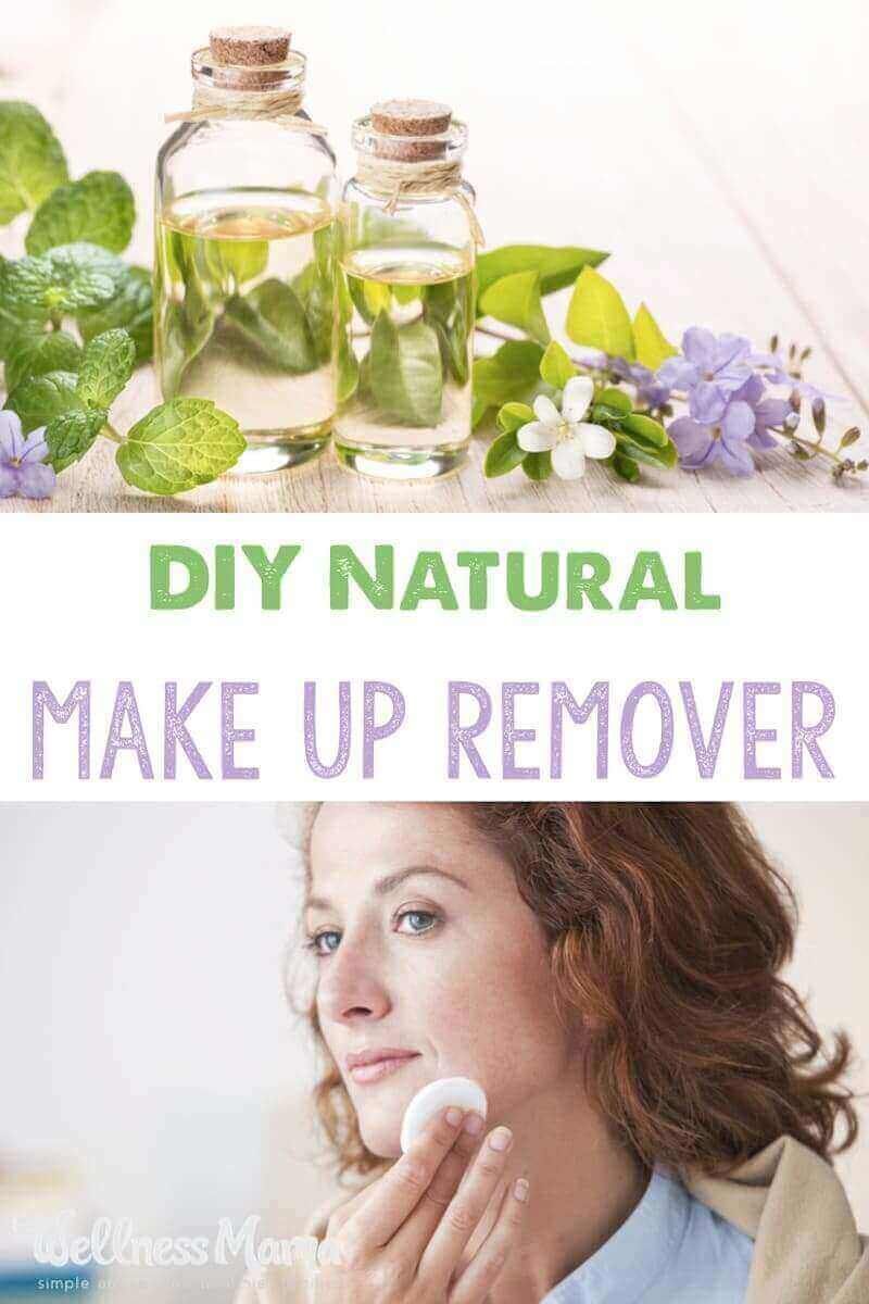 7 Natural DIY Makeup Remover Recipes for Healthy Skin | Wellness Mama - 7 Natural DIY Makeup Remover Recipes for Healthy Skin | Wellness Mama -   18 diy Beauty routine ideas