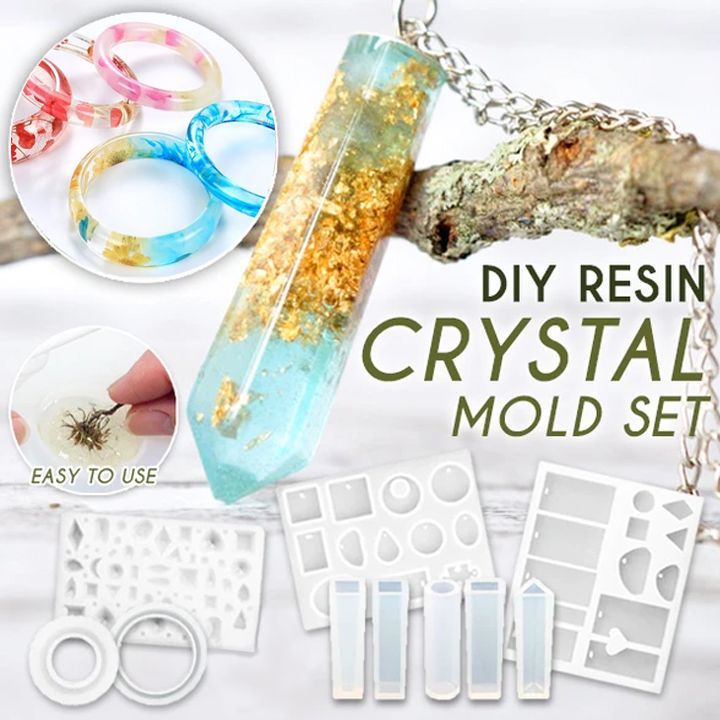 DIY Resin Crystal Mold Set ? ? - DIY Resin Crystal Mold Set ? ? -   18 diy Easy recycle ideas