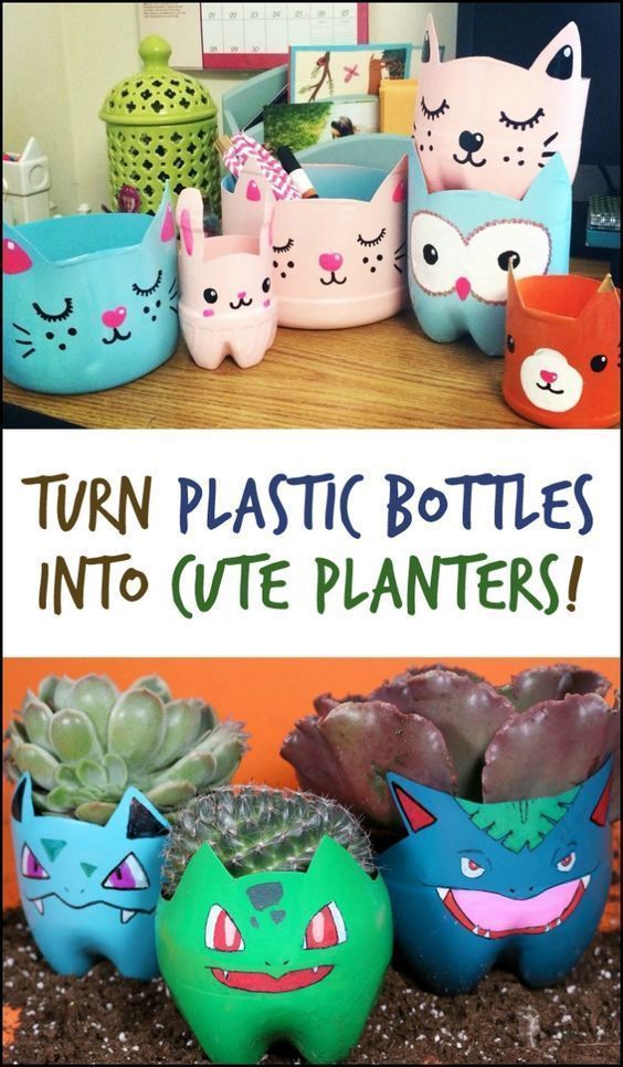 74 Ways to Reuse and Recycle Empty Plastic Bottles For Crafts - Page 2 of 8 - Usefull Information - 74 Ways to Reuse and Recycle Empty Plastic Bottles For Crafts - Page 2 of 8 - Usefull Information -   18 diy Easy recycle ideas