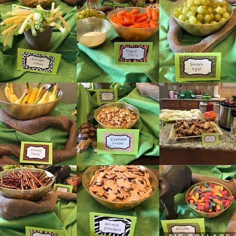 Jungle Party Labels - Safari Food Labels - Instantly Downloadable and Editable - Personalize at home with Adobe Reader, or online with Corjl - Jungle Party Labels - Safari Food Labels - Instantly Downloadable and Editable - Personalize at home with Adobe Reader, or online with Corjl -   18 diy Food party ideas