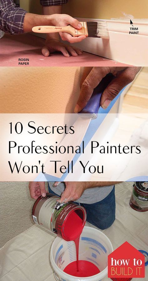 10 Secrets Professional Painters Won't Tell You | How To Build It - 10 Secrets Professional Painters Won't Tell You | How To Build It -   18 diy House painting ideas