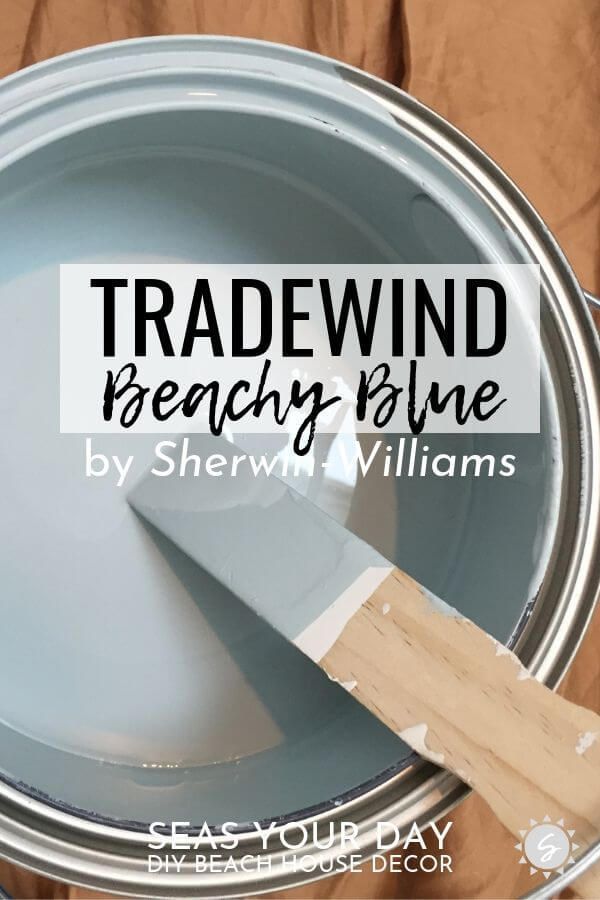 Sherwin-Williams Tradewind Paint Color - Seas Your Day - Sherwin-Williams Tradewind Paint Color - Seas Your Day -   18 diy House painting ideas