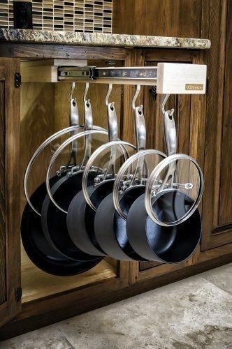 Pull Out Kitchen Cabinet Organizer for Pots, Pans and Lids -CRYSTAL L&D-  | eBay - Pull Out Kitchen Cabinet Organizer for Pots, Pans and Lids -CRYSTAL L&D-  | eBay -   18 diy Kitchen organizer ideas