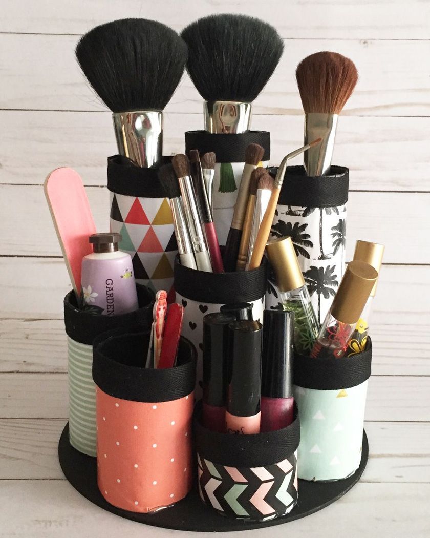 Un rangement DIY pour votre maquillage | Shake My Blog - Un rangement DIY pour votre maquillage | Shake My Blog -   18 diy Makeup crafts ideas