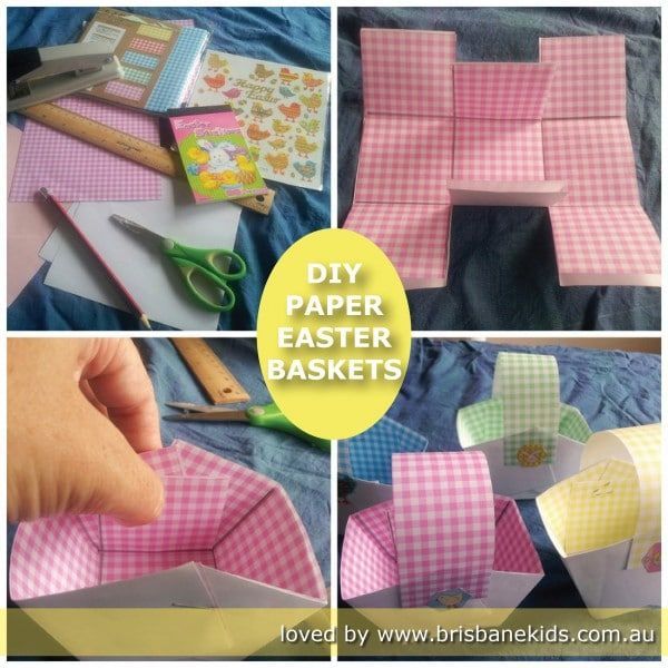 DIY Paper Easter Baskets | Brisbane Kids - DIY Paper Easter Baskets | Brisbane Kids -   18 diy Paper basket ideas