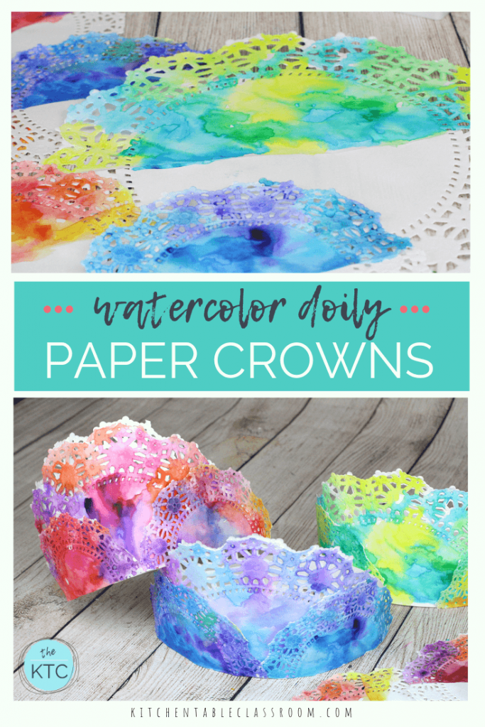 Painted Crowns- Colorful DIY Paper Crowns - The Kitchen Table Classroom - Painted Crowns- Colorful DIY Paper Crowns - The Kitchen Table Classroom -   18 diy Paper crown ideas
