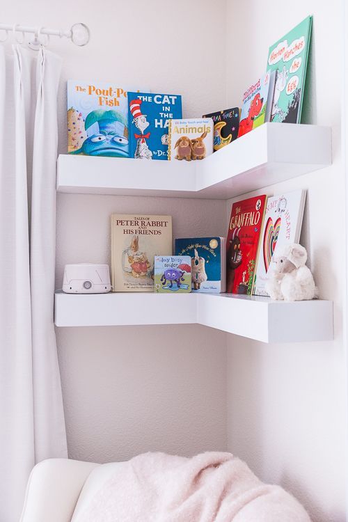 Baby Girl's Neutral Nursery - Gold Lion Style - Baby Girl's Neutral Nursery - Gold Lion Style -   18 diy Shelves nursery ideas