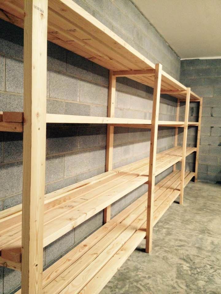 DIY Garage Shelves [Freestanding] | Ana White - DIY Garage Shelves [Freestanding] | Ana White -   18 diy Storage room ideas