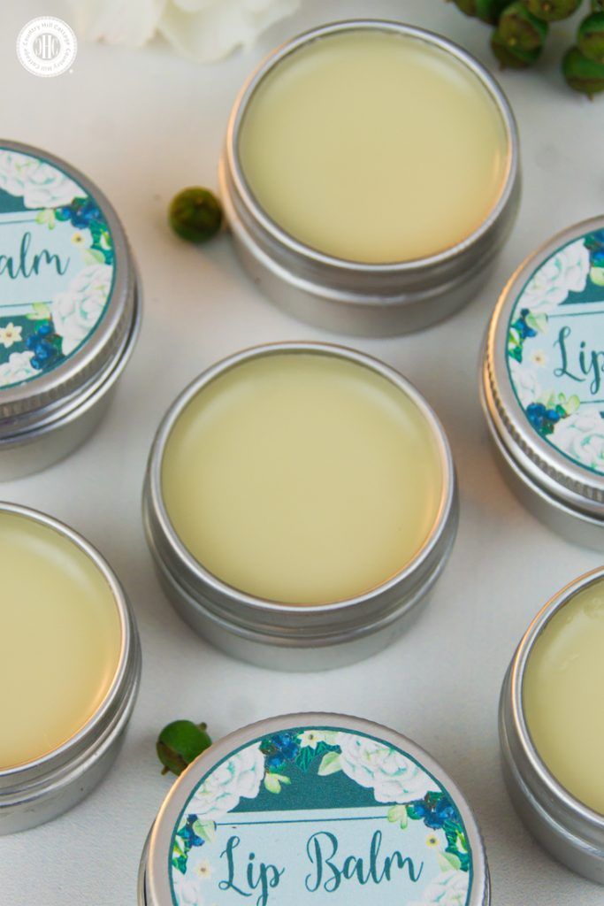 All-Natural 4-Ingredient Lip Balm - All-Natural 4-Ingredient Lip Balm -   19 beauty DIY skincare ideas